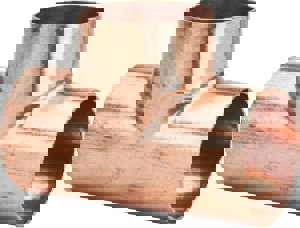 Wrot Copper Pipe Tee: 3